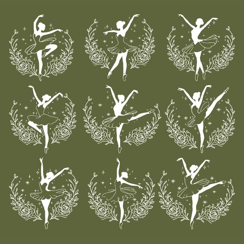 Flowers Ballet Dancer