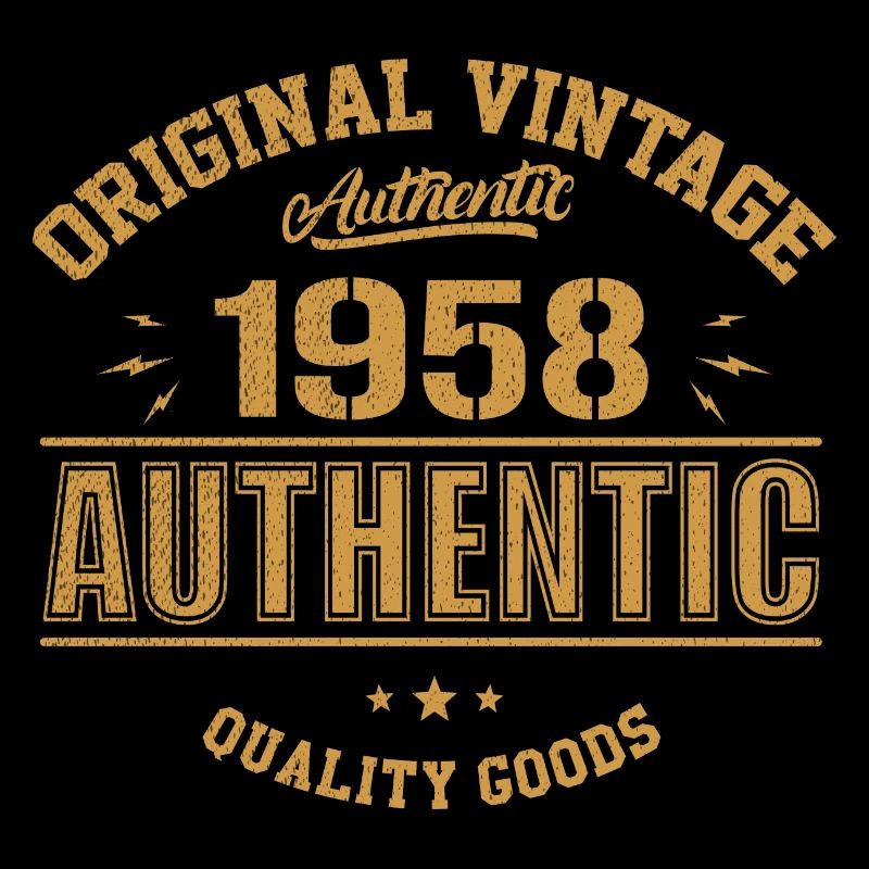 Authentic 1958 Original 1958 Birthday Gift