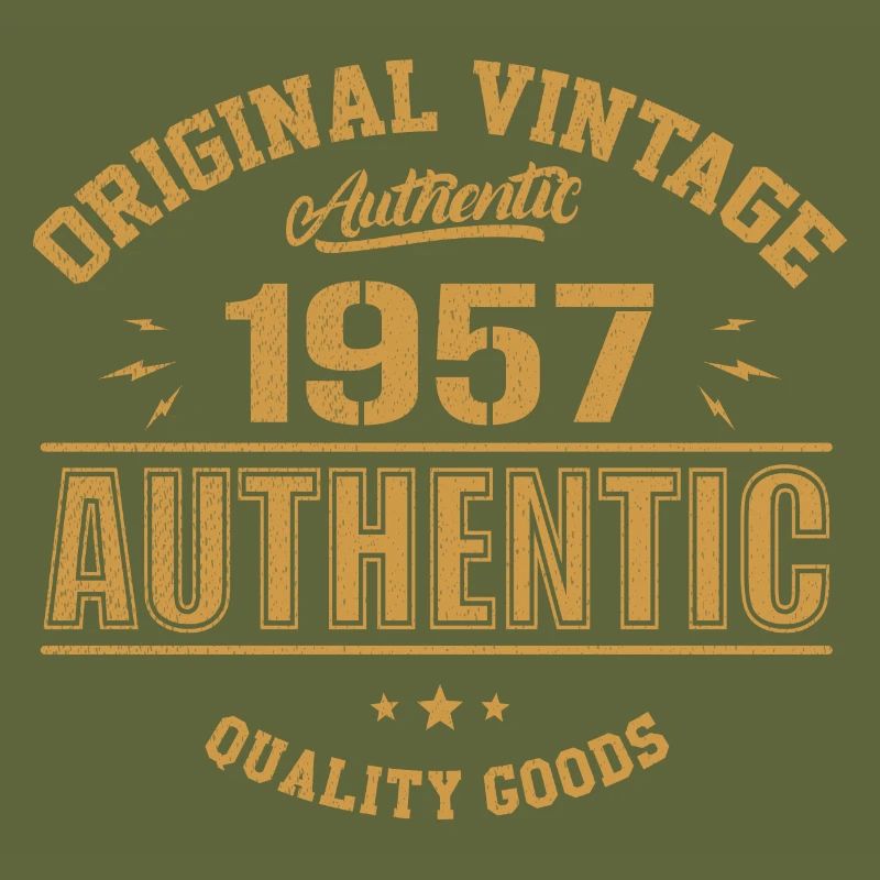Authentisches 1957 Original 1957 Geburtstagsgeschenk