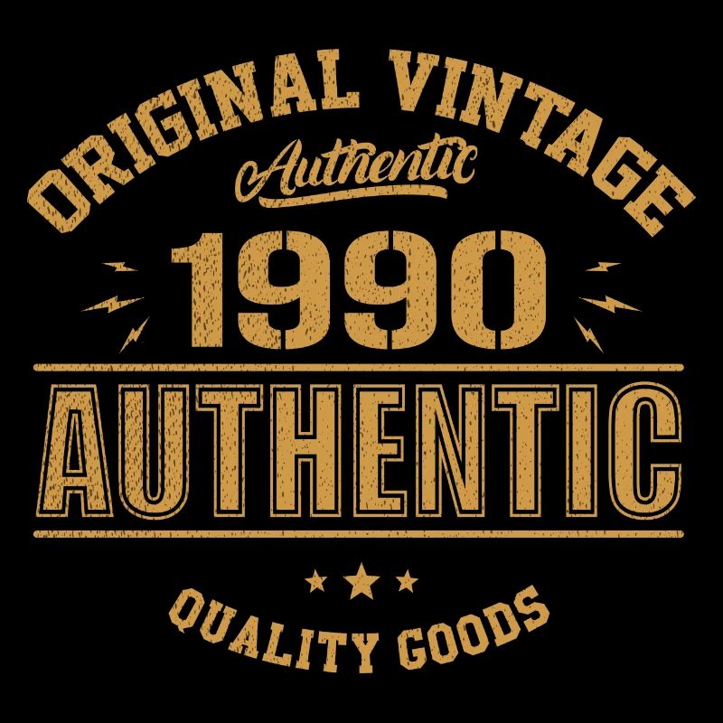 Authentisches Geburtstagsgeschenk aus den 1990er Jahren Original aus den 1990er Jahren