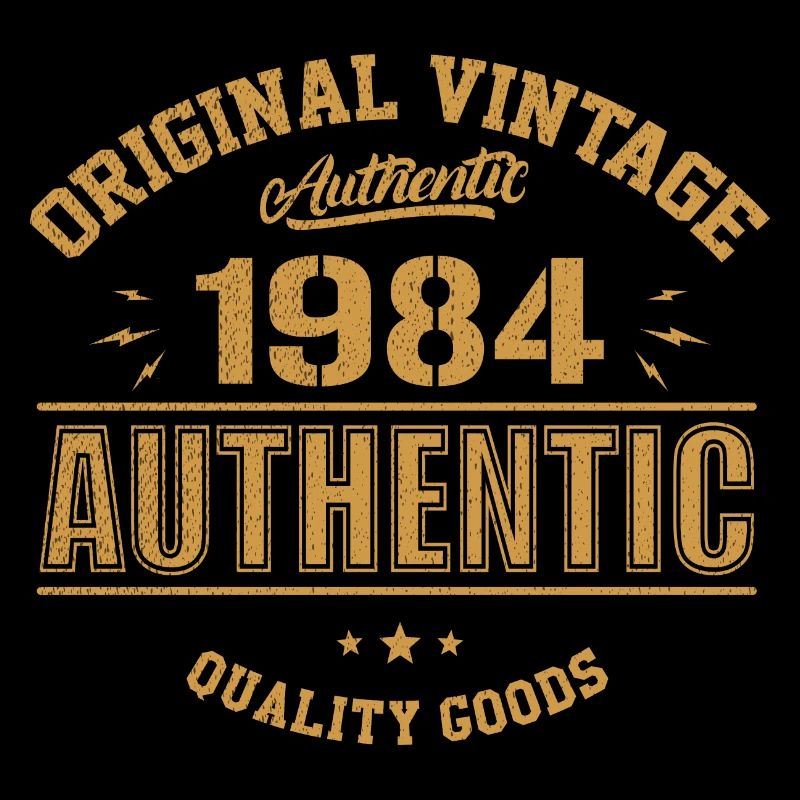 Authentic 1984 Cadeau D'anniversaire Original 1984