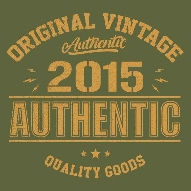 Authentisches 2015 Original Geburtstagsgeschenk 2015