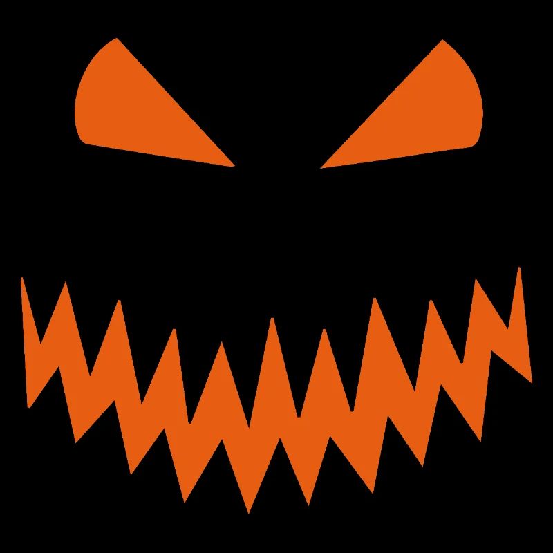 Visage effrayant d’Halloween