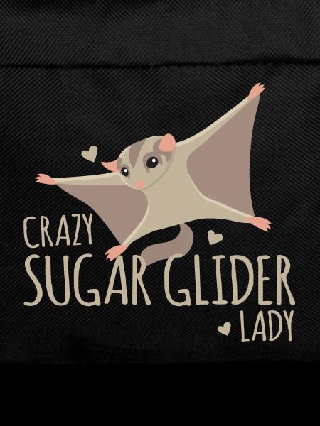 Crazy sugar glider lady!