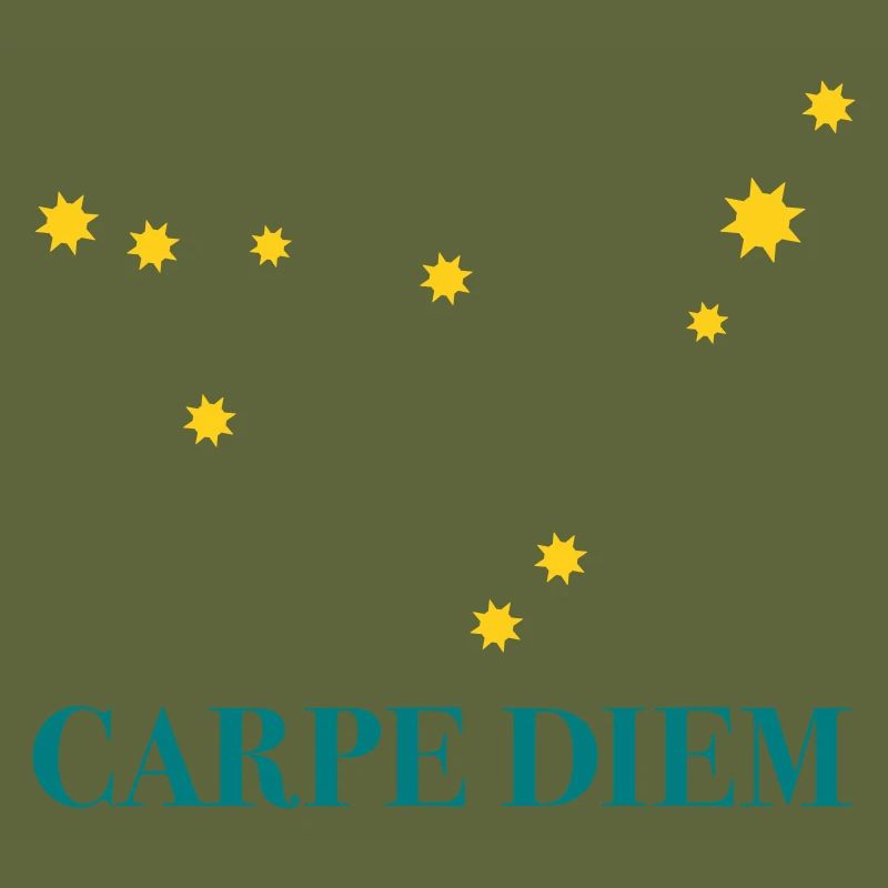 Carpe Diem nutze den Tag Sternbild Steinbock Deneb