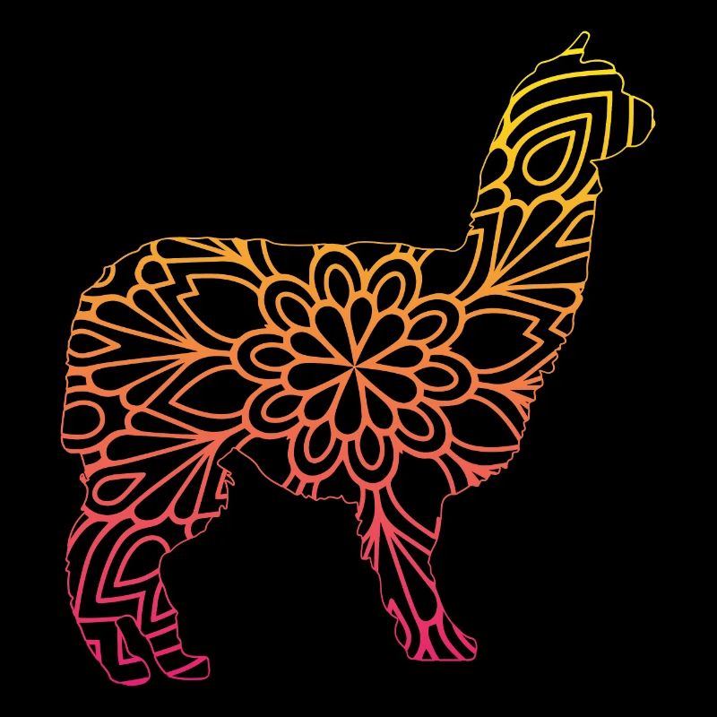 Alpaca Mandala