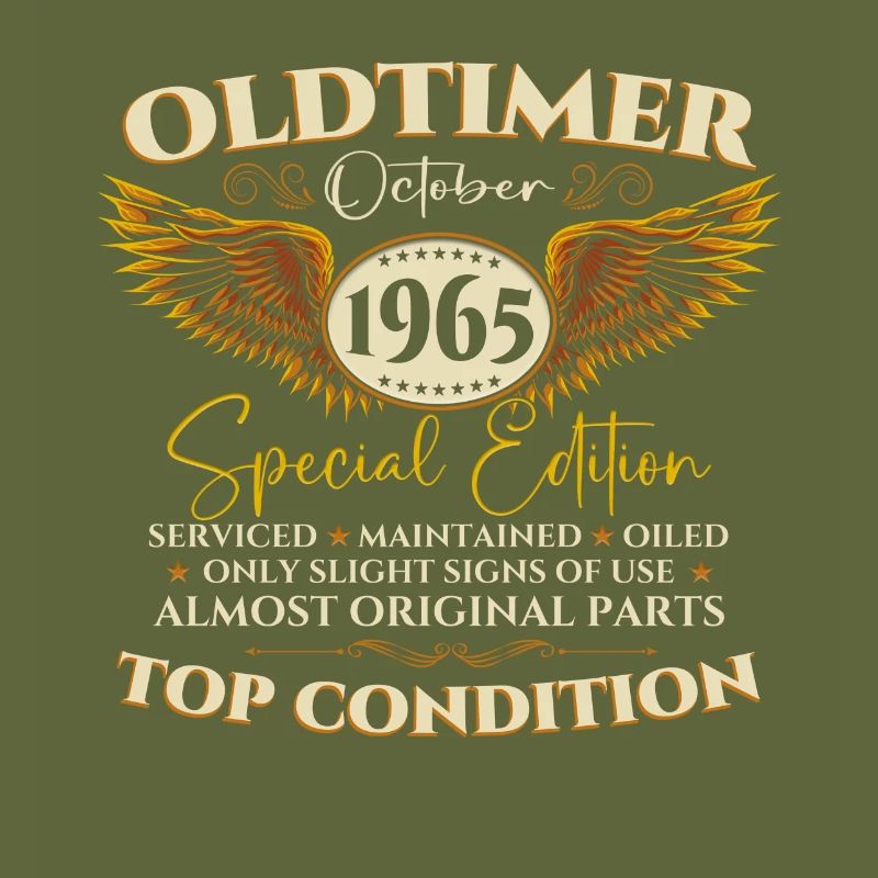 Oldtimer Oktober 1965 57. Geburtstag Geschenk