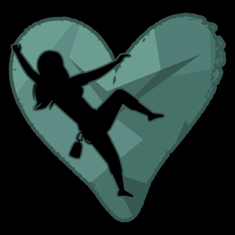 bouldering boulder-girl climbing hall boulder