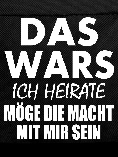 Das wars ich heirate