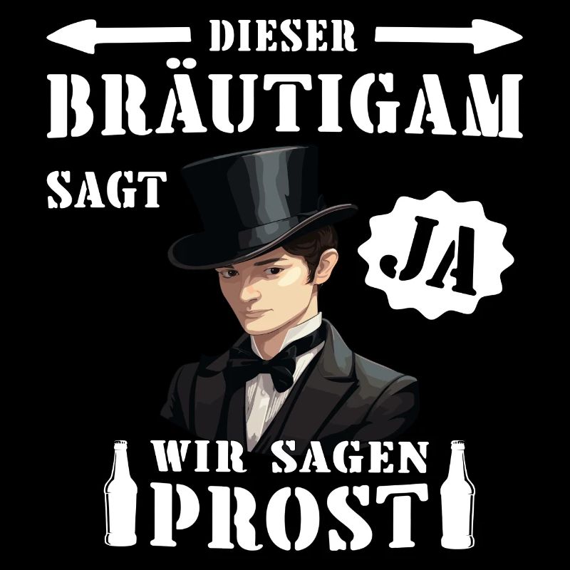 Bräutigam Braut Hochzeit Junggesellenabschied