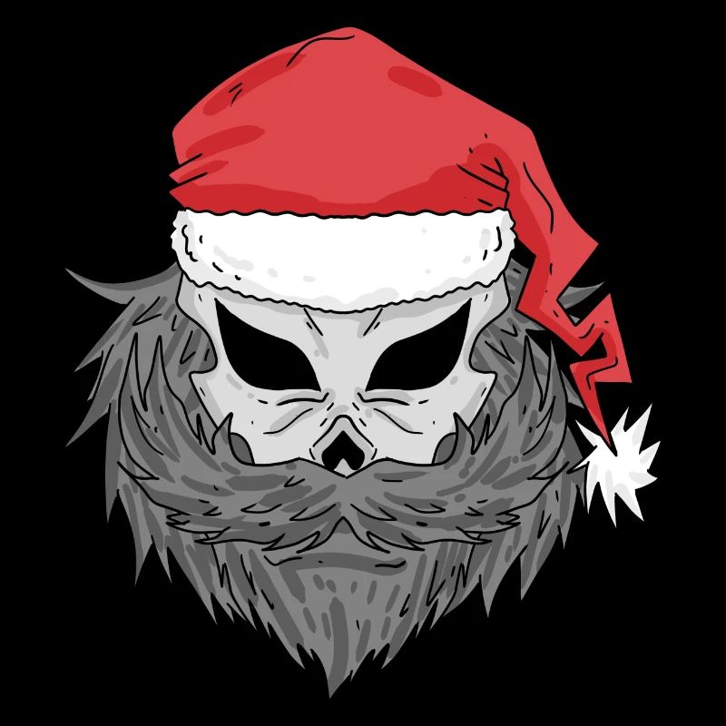 Santa Claus Skull