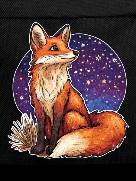 Fuchs und Sternenhimmel