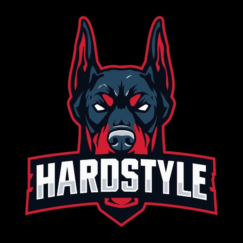 Dobermankopf – HARDSTYLE 
