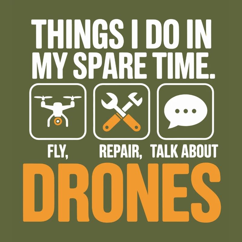 Drones: Fly Repair Talk in Spare Time