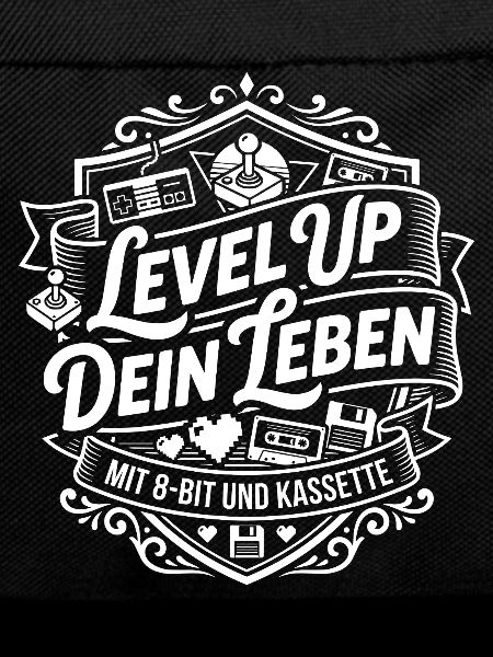 Level Up Your Life 8-Bit Cassette