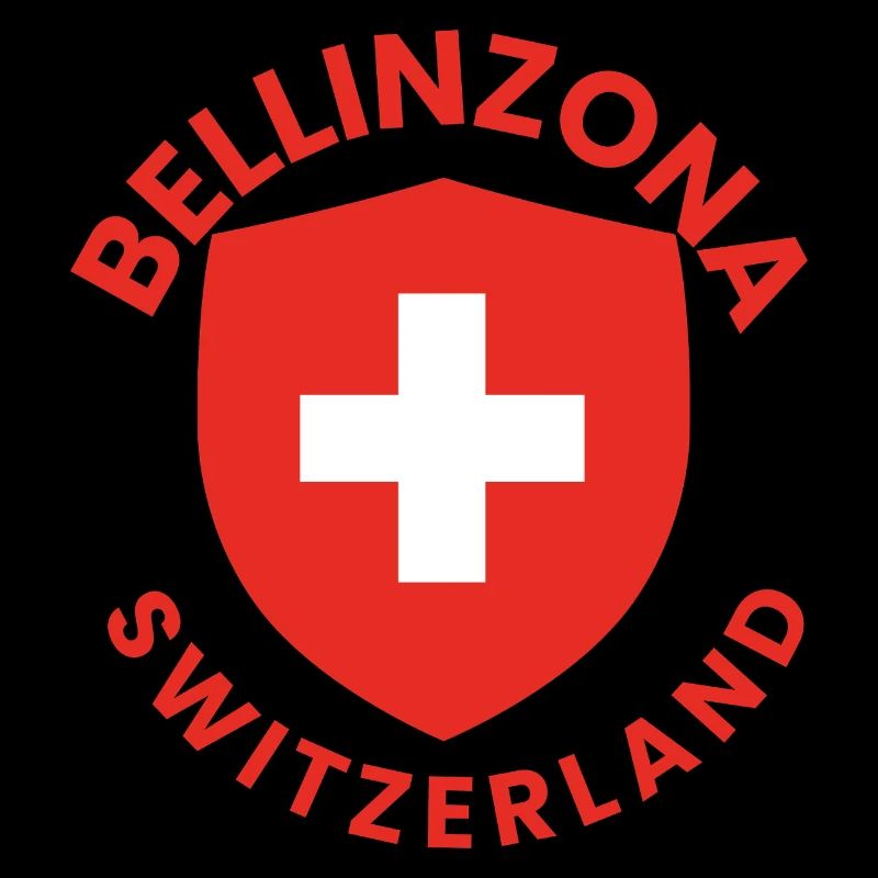 Bellinzona-Schild Schweizer Flagge
