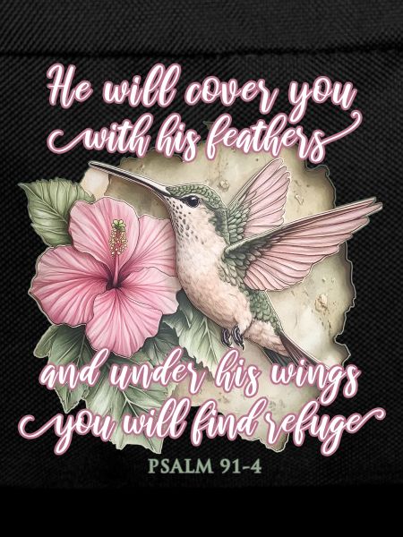 Bible Verse Christian Hummingbird