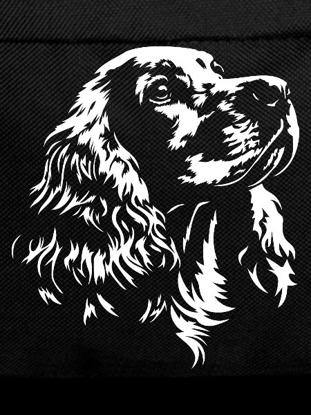 English Cocker Spaniel Silhouette Dogs Wilsigns