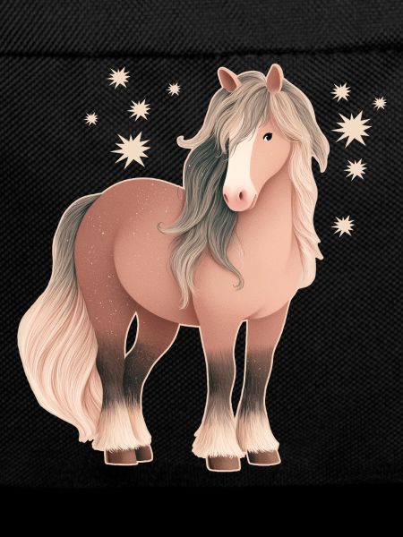 Cheval avec des étoiles
