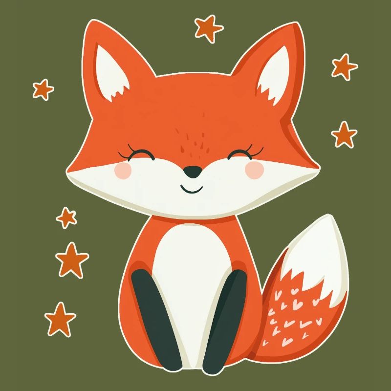 Fuchs und Sterne