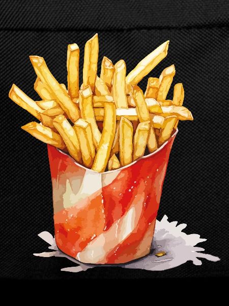 Aquarell Pommes Becher