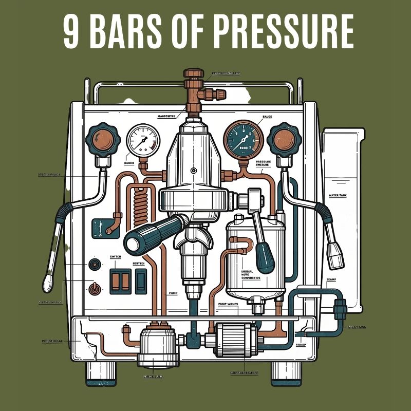 Pression du café