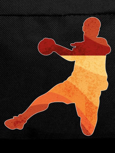 Basketball dunk in retrogradient