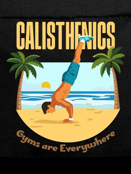 Calisthenics on the beach