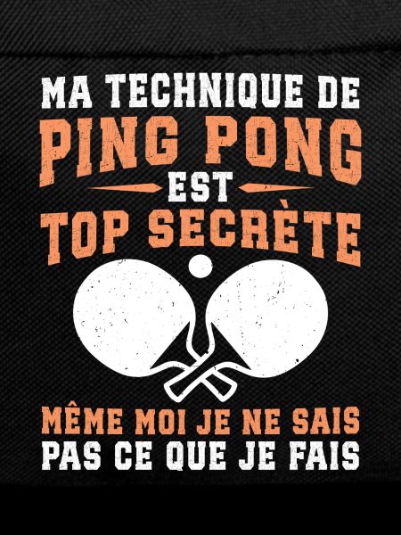 ma technique de ping-pong
