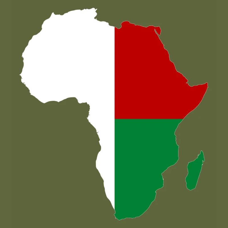 Madagascar Flag Africa