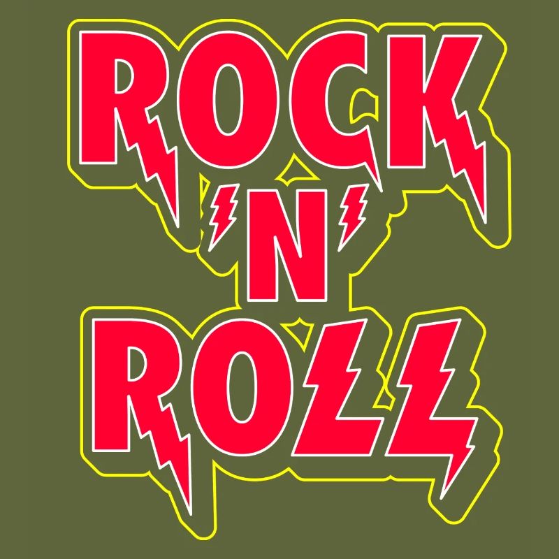 Rock 'n' Roll 3D-Logo