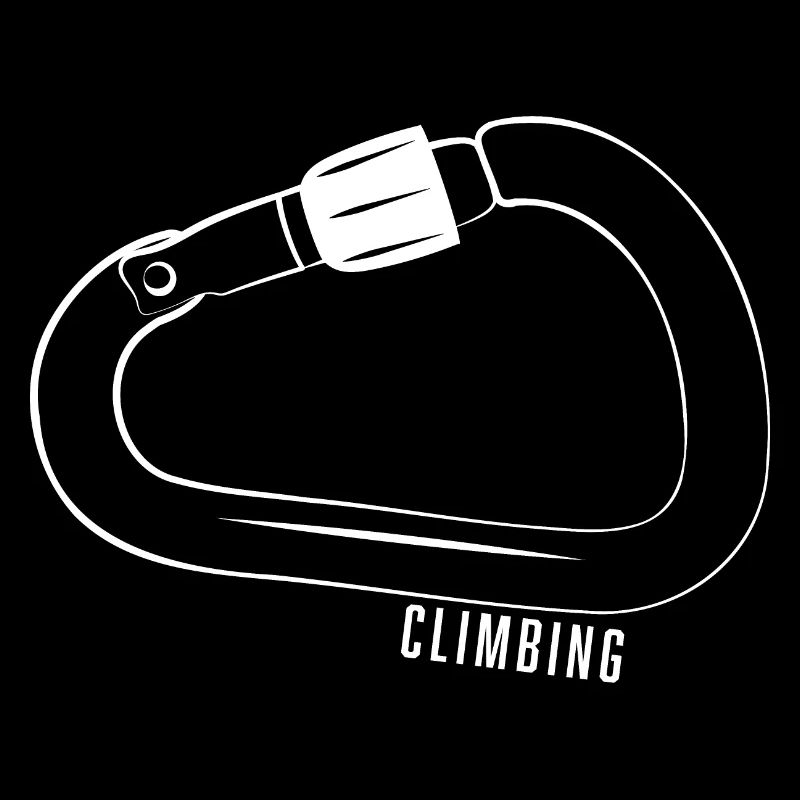 MOUSQUETON CLIMBING BLANC