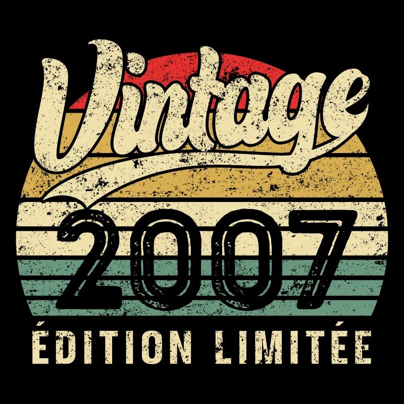 Vintage Geburtstagsgeschenk 2007 Limited Edition
