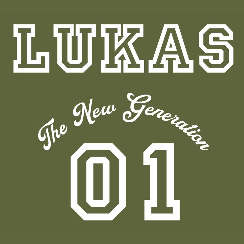 First name Lukas - white