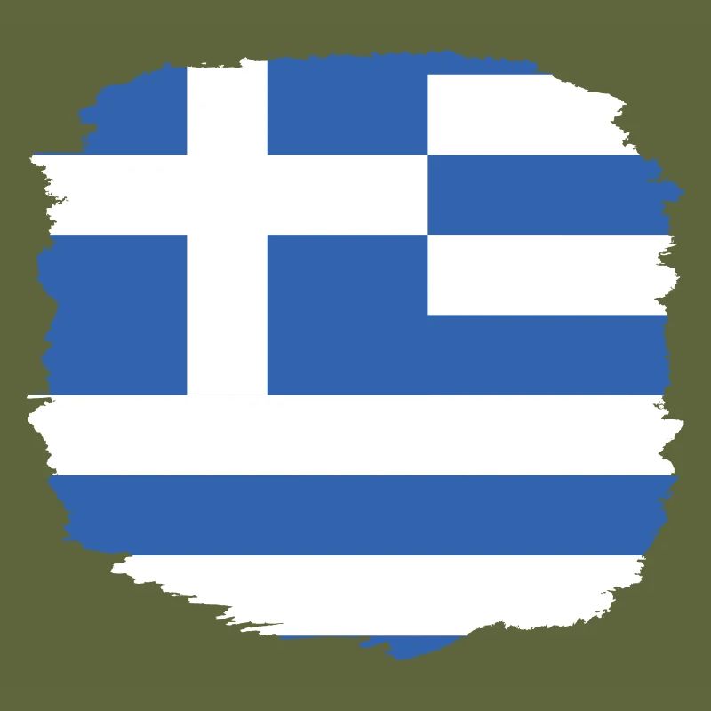 Drapeau de la Grèce Hellas Athènes Drapeau de la Grèce