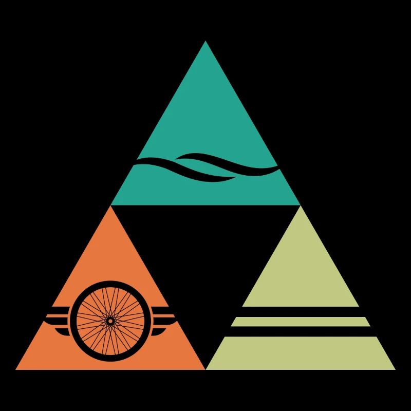 Triathlon TRIATHLÈTE « natation-vélo-course »