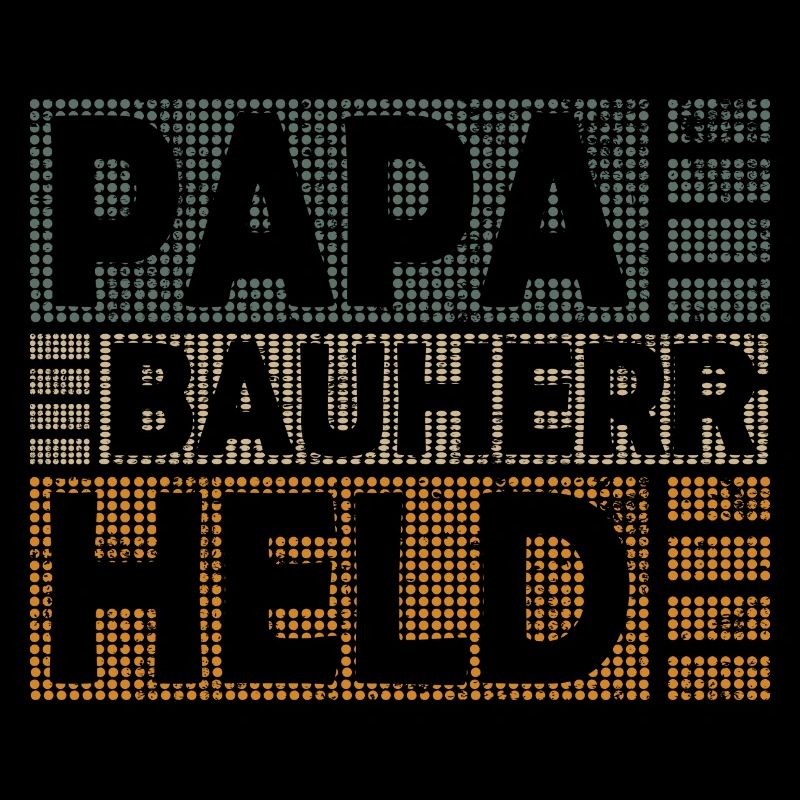 Maître d’ouvrage Papa Hero Sort Drôle pour la fête de référence