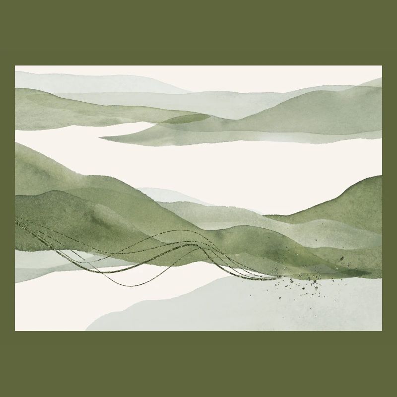 Sage Abstrakte Landschaft