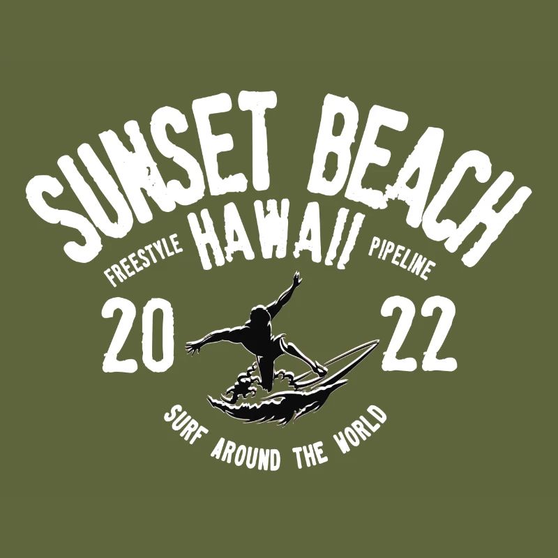 Sunset beach Hawaii