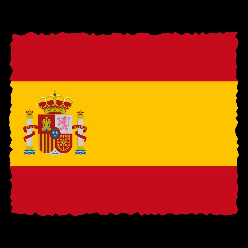 Drapeau de l’Espagne Drapeau espagnol Vintage Look en détresse