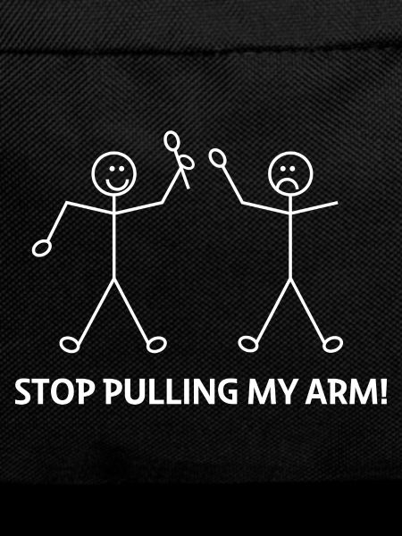 Funny stick figure
