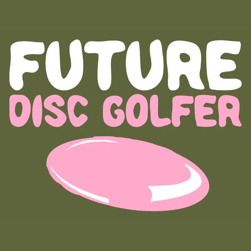 Future Disc Golfer Disc Golf Buddy Baby Mädchen