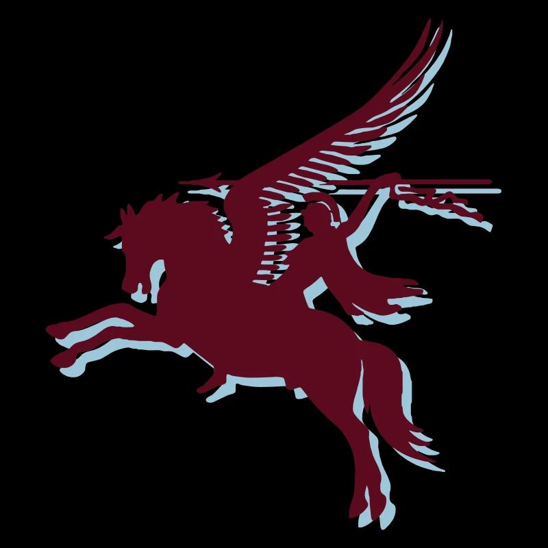 Multi Color Vector - Parachute Regiment - Pegasus