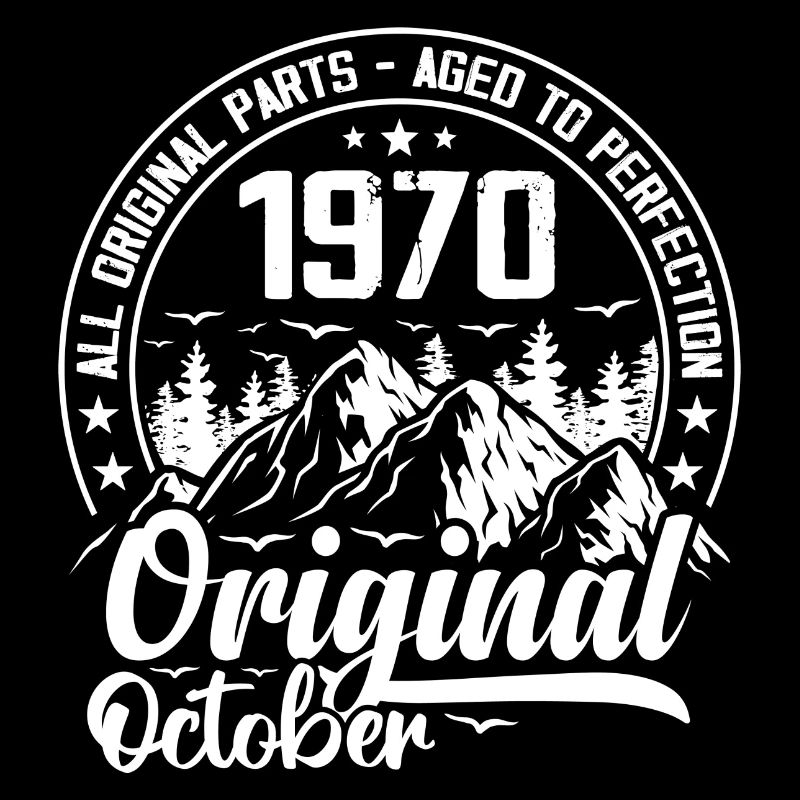 October 1970 Original:54 Years Old Birthday Gift