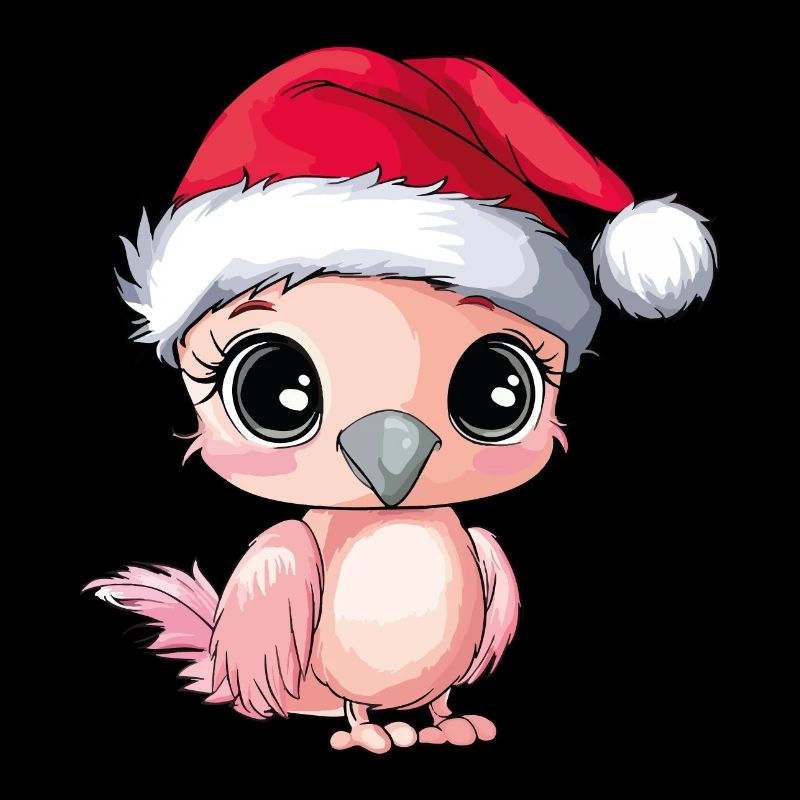 Flamingo Christmas Cute Cute Christmassy