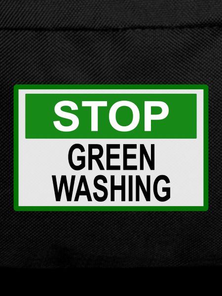 Stop Greenwashing Sign
