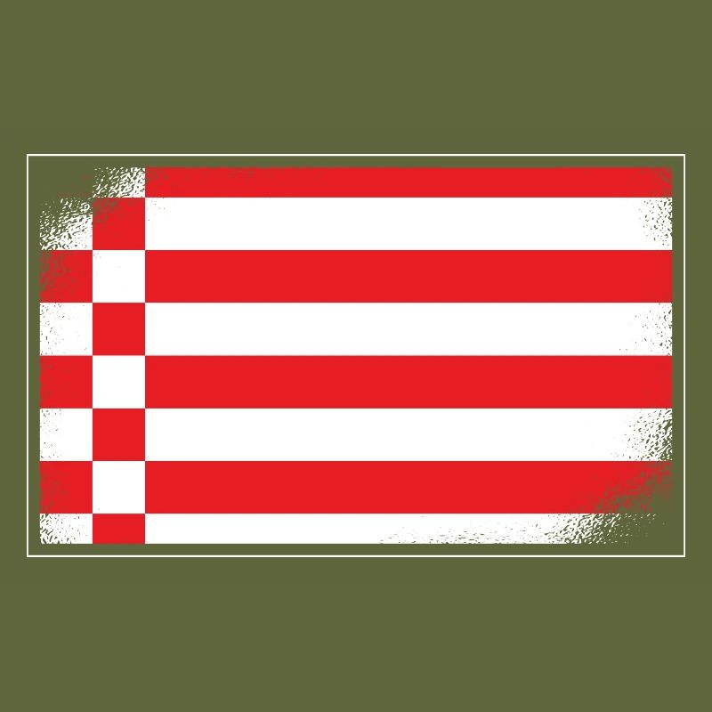 Drapeau de Brême Drapeau de Brême