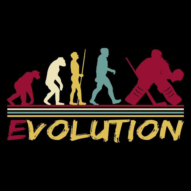 Eishockey Torwart Torhüter Evolution Vintage