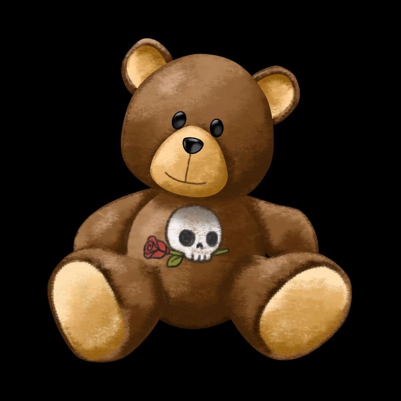 Cute cartoon teddy