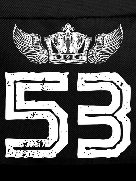53 Number crown
